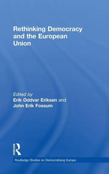 Cover of Rethinking Democracy and the European Union