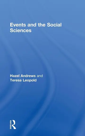 Cover of Events and the Social Sciences
