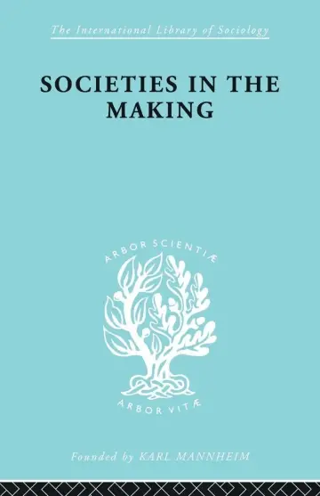 Cover of Societies in Making