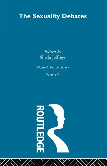 Cover of The Sexuality Debates