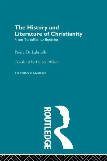 Cover of The History and Literature of Christianity