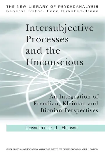 Cover of Intersubjective Processes and the Unconscious