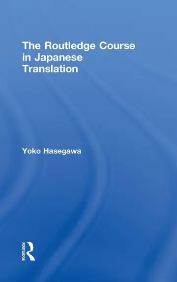 Cover of The Routledge Course in Japanese Translation