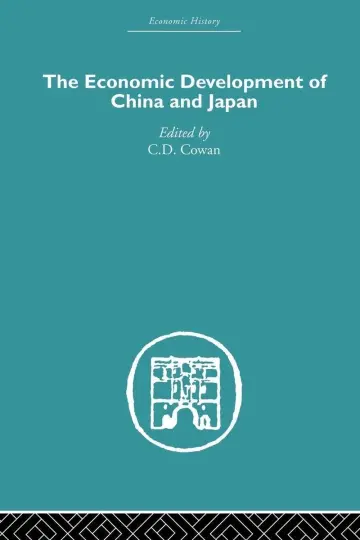 Cover of The Economic Development of China and Japan