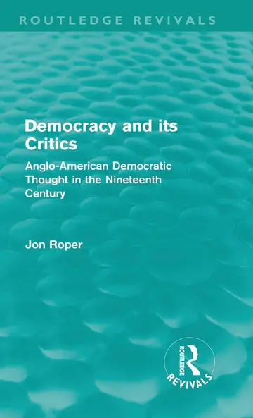 Cover of Democracy and Its Critics