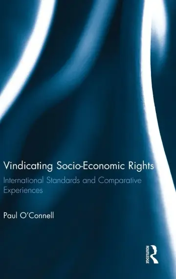 Cover of Vindicating Socio-Economic Rights