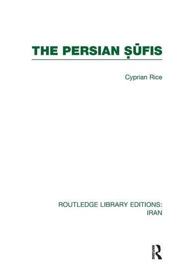 Cover of The Persian Sufis