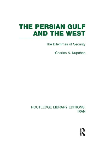 Cover of The Persian Gulf and the West Rle Iran D