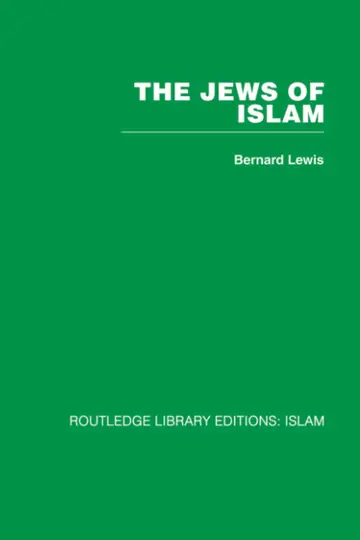 Cover of The Jews of Islam