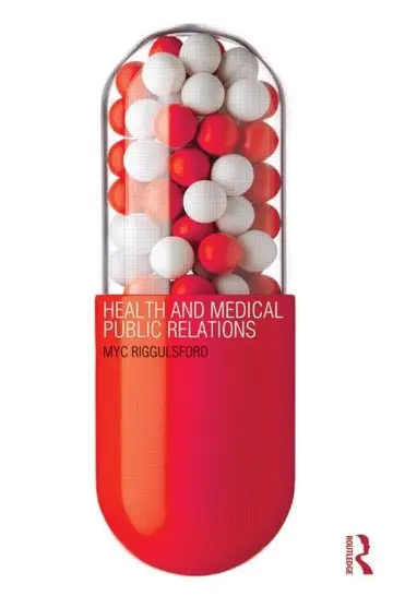 Cover of Health and Medical Public Relations