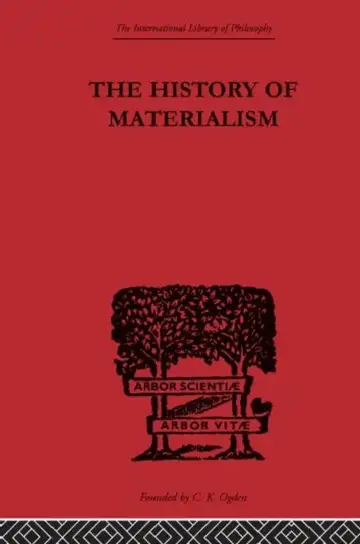 Cover of The History of Materialism