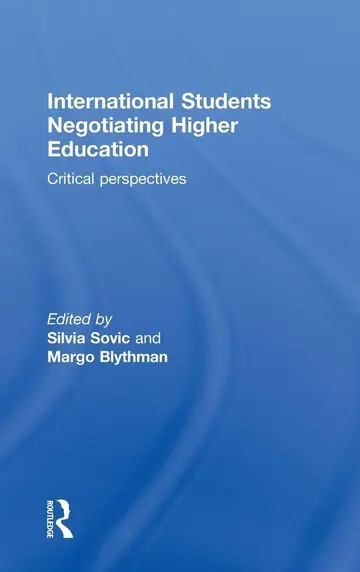 Cover of International Students Negotiating Higher Education
