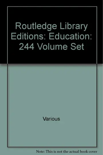 Cover of Rle Education