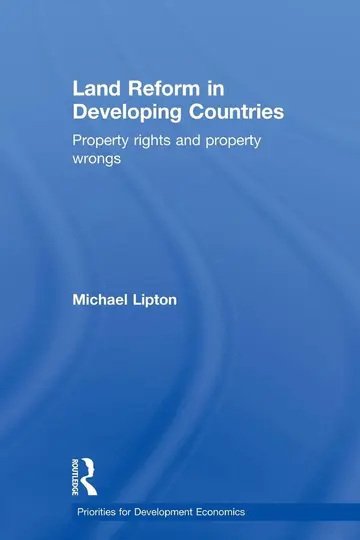 Cover of Land Reform in Developing Countries