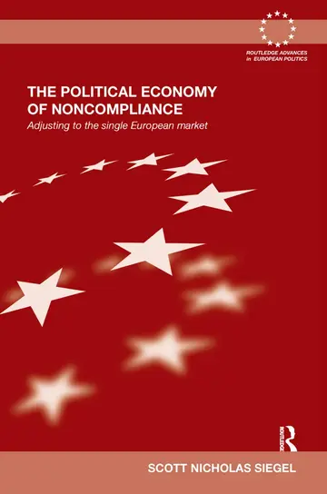 Cover of The Political Economy of Noncompliance