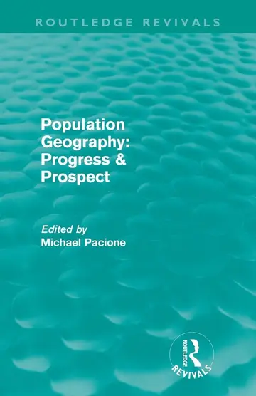 Cover of Population Geography