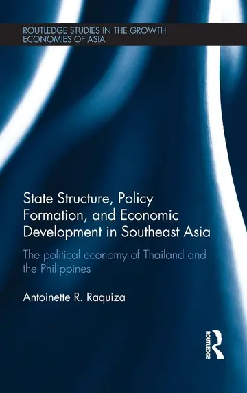 Cover of State Structure, Policy Formation, and Economic Development in Southeast Asia