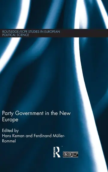 Cover of Party Government in the New Europe