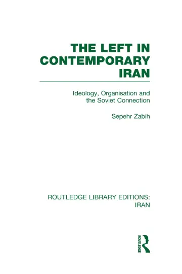 Cover of The Left in Contemporary Iran Rle Iran D