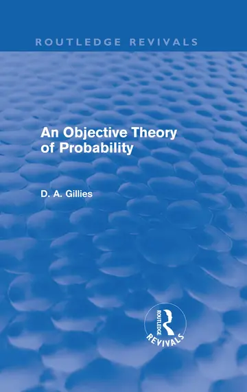 Cover of An Objective Theory of Probability