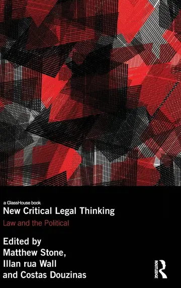 Cover of New Critical Legal Thinking
