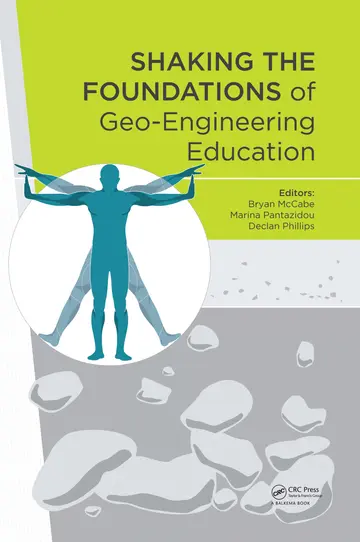 Cover of Shaking the Foundations of Geo-engineering Education