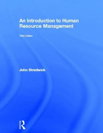 Cover of An Introduction to Human Resource Management