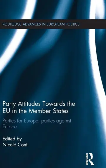 Cover of Party Attitudes Towards the EU in the Member States