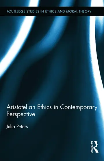 Cover of Aristotelian Ethics in Contemporary Perspective