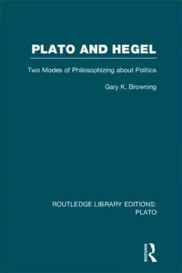 Cover of Plato and Hegel (RLE