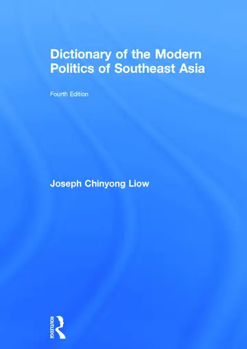 Cover of Dictionary of the Modern Politics of Southeast Asia
