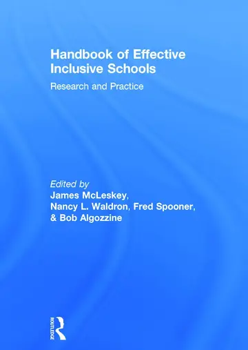 Cover of Handbook of Effective Inclusive Schools