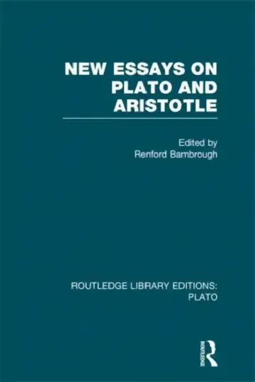 Cover of New Essays on Plato and Aristotle (RLE