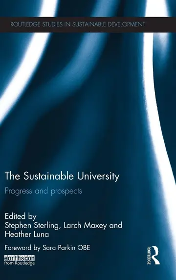 Cover of The Sustainable University