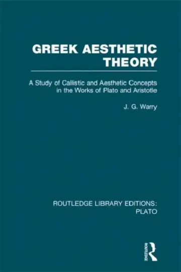 Cover of Greek Aesthetic Theory (RLE