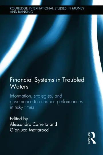 Cover of Financial Systems in Troubled Waters Information Strategies and Governance to Enhance Performances in Risky Times. (hb 2012)