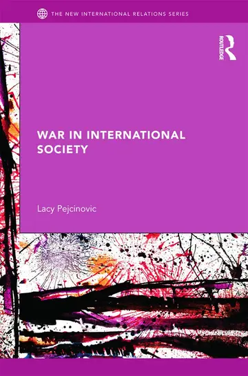 Cover of War in International Society