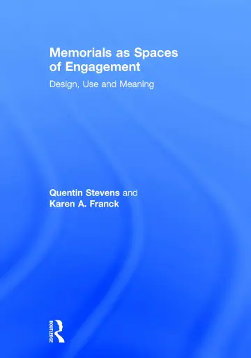Cover of Memorials as Spaces of Engagement