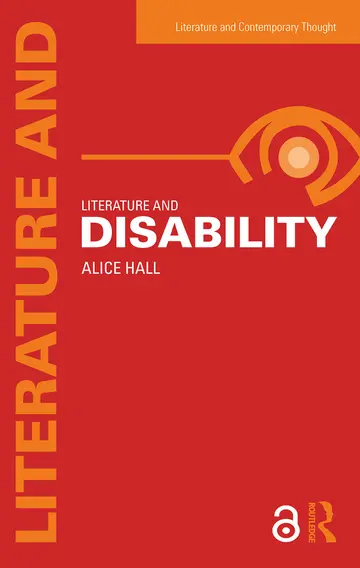Cover of Literature and Disability
