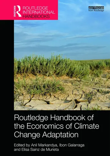 Cover of Routledge Handbook of the Economics of Climate Change Adaptation