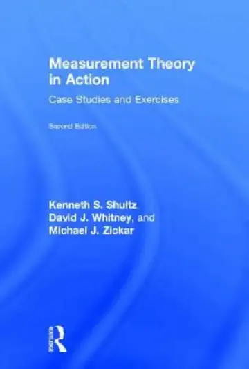 Cover of Measurement Theory in Action