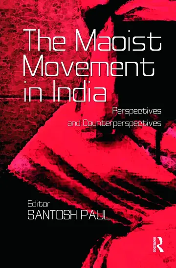 Cover of The Maoist Movement in India