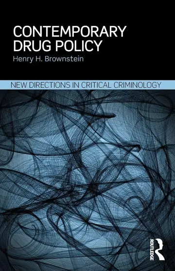 Cover of Contemporary Drug Policy
