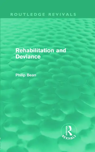 Cover of Rehabilitation and Deviance