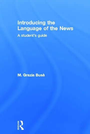 Cover of Introducing the Language of the News