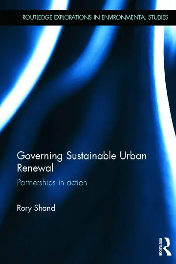 Cover of Governing Sustainable Urban Renewal