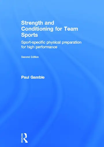 Cover of Strength and Conditioning for Team Sports