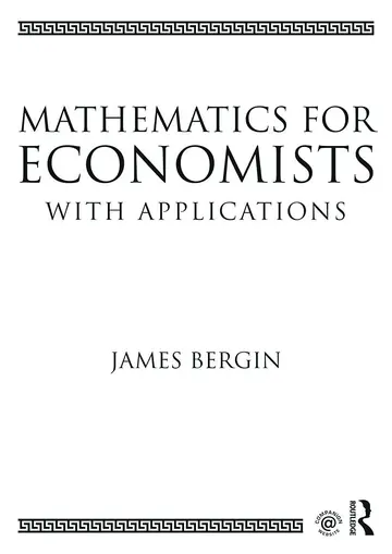 Cover of Mathematics for Economists with Applications
