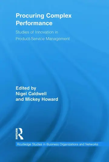 Cover of Procuring Complex Performance