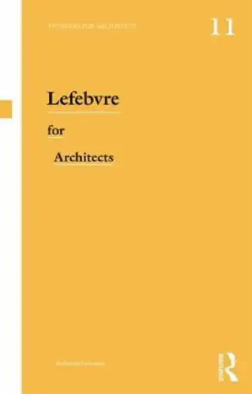 Cover of Lefebvre for Architects